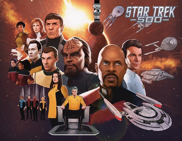 IDW Publishes Star Trek #500 in August