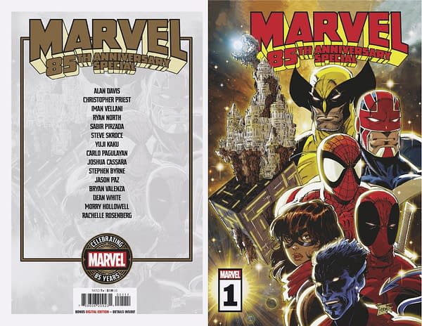 Cover image for MARVEL 85TH ANNIVERSARY SPECIAL #1 KAARE ANDREWS COVER