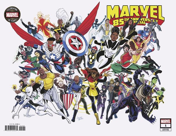 Cover image for MARVEL 85TH ANNIVERSARY SPECIAL #1 LUCIANO VECCHIO WRAPAROUND VARIANT