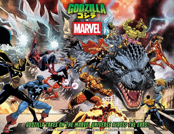 Godzilla Vs The Fantastic Four For March 2024