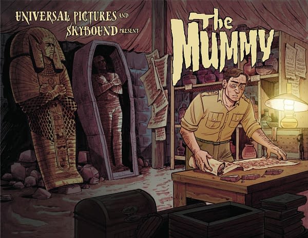 Faith Erin Hicks' Universal Monsters: The Mummy From Image Comics