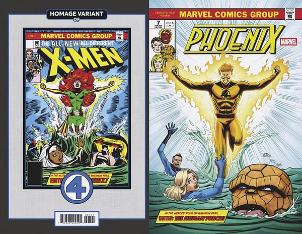 Cover image for PHOENIX #7 CORIN HOWELL FANTASTIC FOUR HOMAGE VARIANT