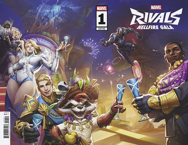 Cover image for MARVEL RIVALS: HELLFIRE GALA #1 NETEASE GAMES MARVEL RIVALS WRAPAROUND VARIANT