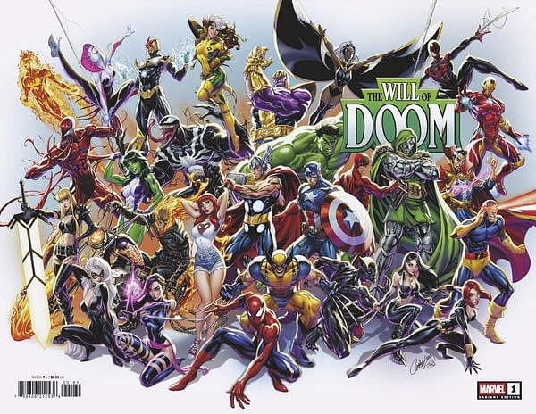 Cover image for THE WILL OF DOOM #1 J. SCOTT CAMPBELL WRAPAROUND VARIANT