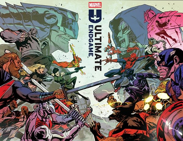 Cover image for ULTIMATE ENDGAME #1 SANFORD GREENE WRAPAROUND VARIANT