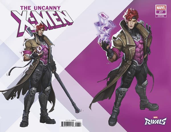 Cover image for UNCANNY X-MEN #27 NETEASE GAMES MARVEL RIVALS WRAPAROUND VARIANT