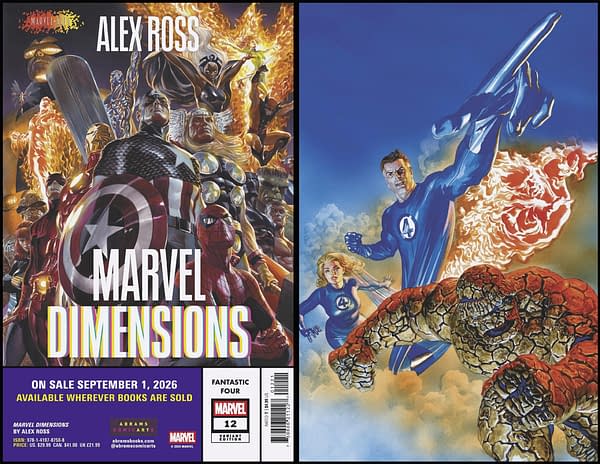 Cover image for FANTASTIC FOUR #12 ALEX ROSS MARVEL DIMENSIONS VARIANT