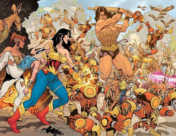 DC Shows Off Wonder Woman Earth One Vol 3 Artwork But Not Well Enough