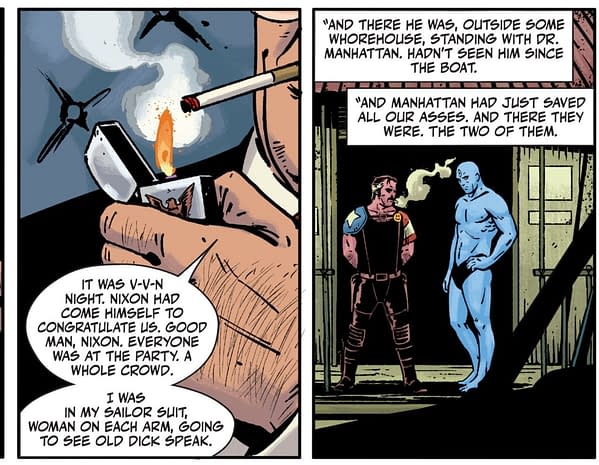 Rorschach Republican Candidate Turney First Appeared In Watchmen #2