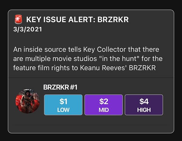 134,000 Copies Of Keanu Reeves BRZRKR #1 Still To Come To Comic Shops