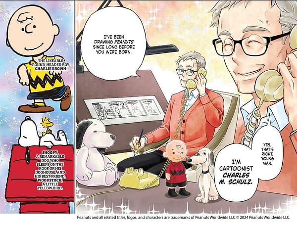Charles M. Schulz Manga Biography