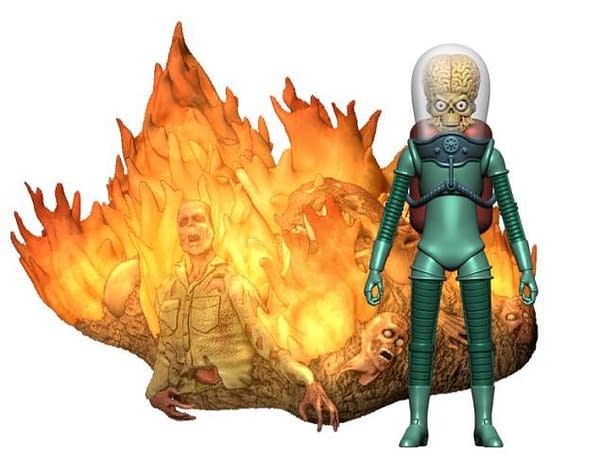 Turn Up the Heat with Premium DNA's New Mars Attack Figure Dioramas 