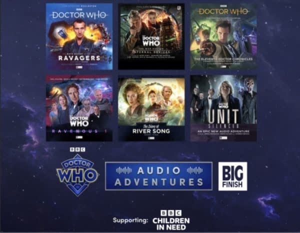 Doctor Who: 17 Big Finish Dramas Humble Bundled for Children in Need