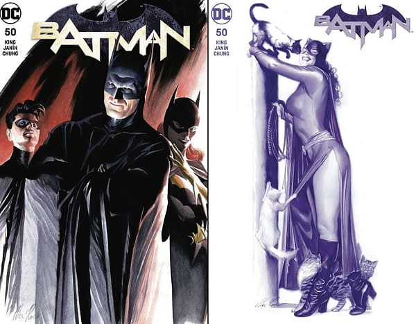 Alex Ross Announces His Batman #50 Wedding Variants for San Diego Comic Con  2018