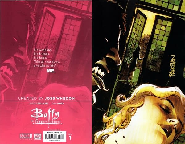 Joss Whedon has Signed Secret Buffy The Vampire Slayer #1 Variant Covers, in Store Today