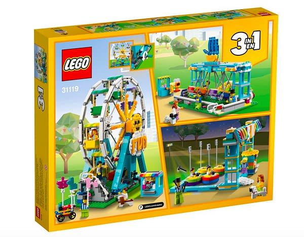 Summer Fun Beginning With The New Ferris Wheel LEGO Set