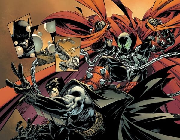 A Look Inside Batman/Spawn