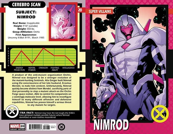 Cover image for X-MEN 20 CAMUNCOLI TRADING CARD VARIANT