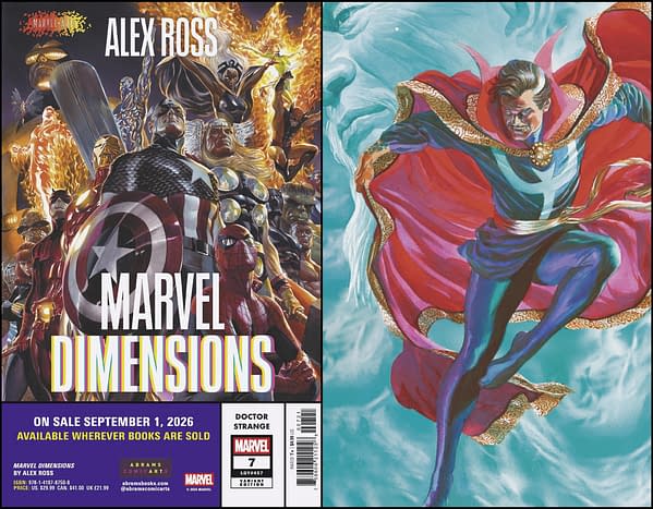 Cover image for DOCTOR STRANGE #7 ALEX ROSS MARVEL DIMENSIONS VARIANT