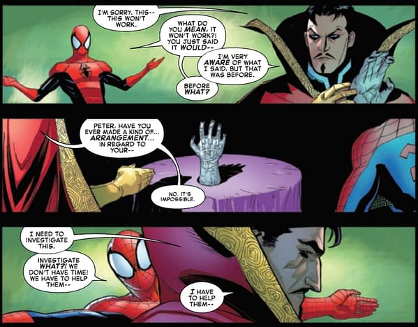 Does Doctor Strange Now Now About One More Day? (Amazing Spider-Man #51 Spoilers)