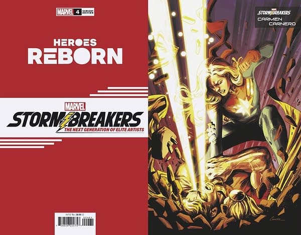 Cover image for HEROES REBORN #4 (OF 7) CARNERO STORMBREAKERS VAR