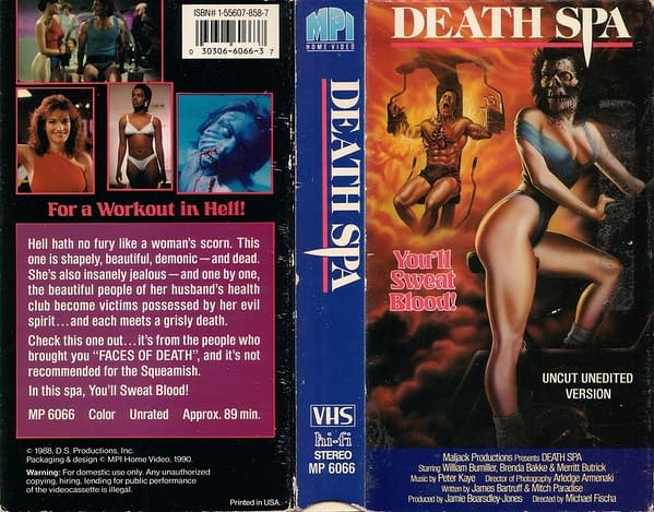 Death Spa VHS