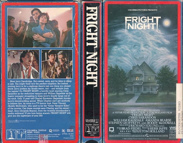 Fright Night VHS