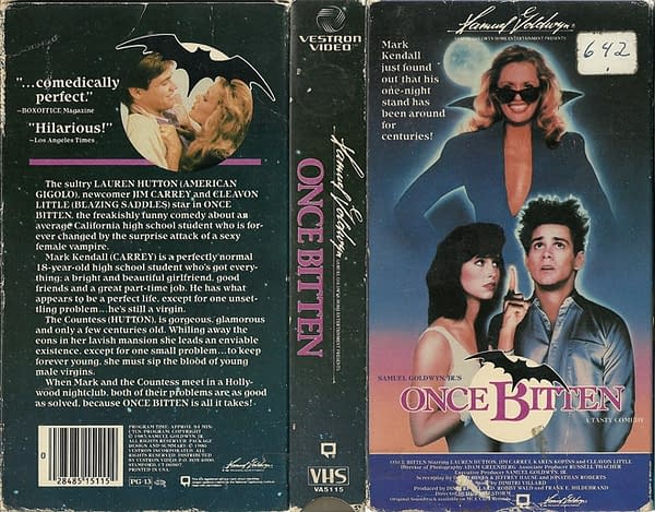 Once Bitten VHS