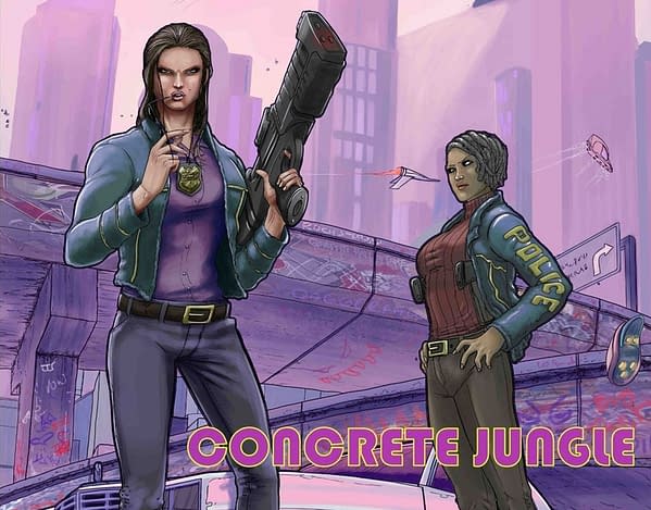 Concrete Jungle coming this October. Credit: Scout Comics
