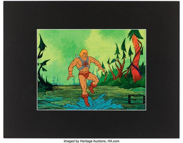He-Man production cel. Credit: Heritage Auctions