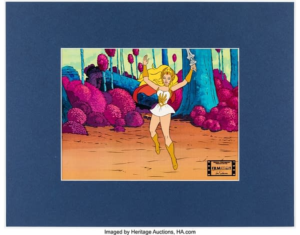 She-Ra production cel. Credit: Heritage Auctions