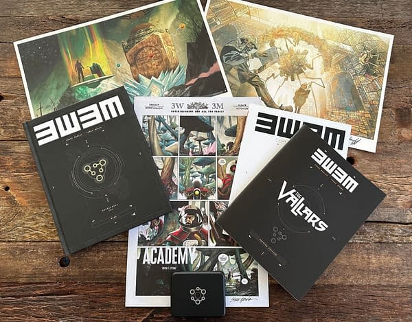 Jonathan Hickman Announces Arrivals & Shift Graphic Novels From 3W/3M