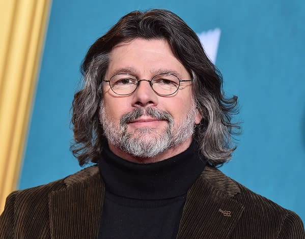 LOS ANGELES - FEB 13: Ronald D. Moore arrives for the 'Outlander' Season 5 Premiere on February 13, 2020, in Hollywood, CA (DFree/Shutterstock.com)