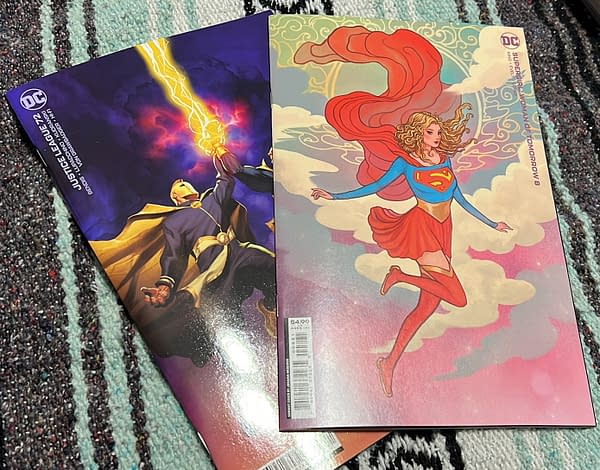 DC Comics Switches Glossy Cardstock Cover To Matt Cardstock Covers