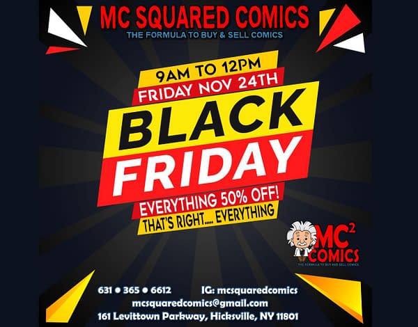 Black Friday Comic Shops