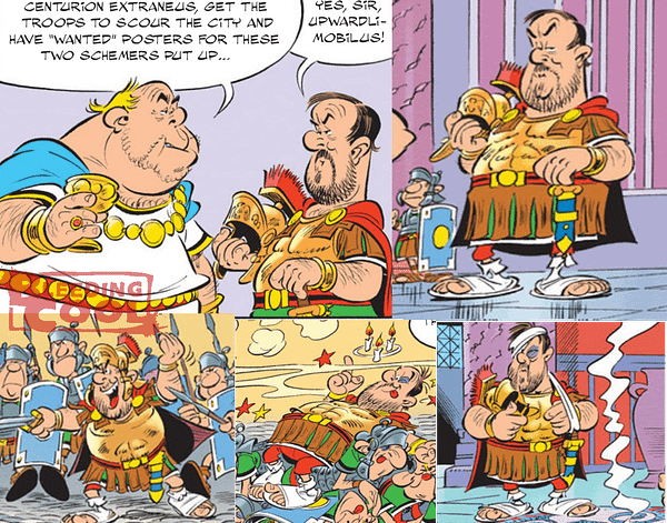 How Did Ricky Gervais Appears In Asterix In Lusitiana?