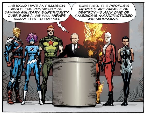 Russia's Future in the DC Universe from Doomsday Clock: The People's Heroes
