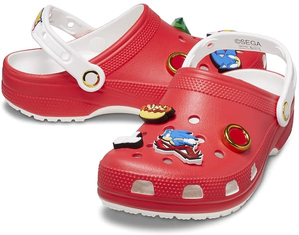 SEGA & Crocs Team Up For Sonic The Hedgehog-Themed Shoes