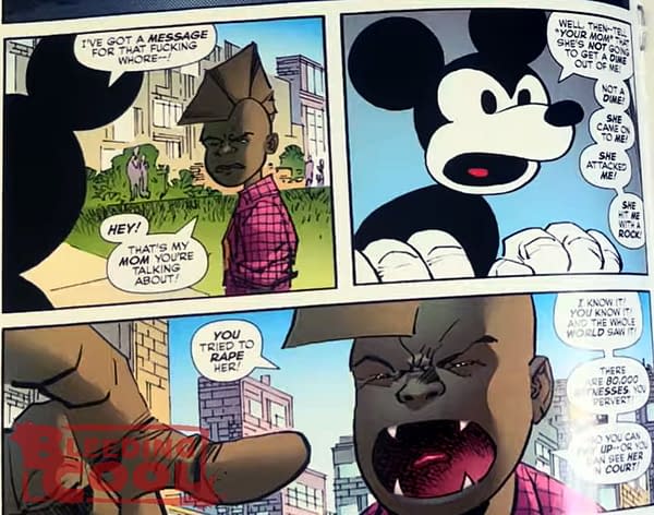 Popeye And Dagwood Join Mickey Mouse In Savage Dragon #278