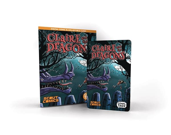 Cover image for CLAIRE & THE DRAGONS TP COMIC TAG CARD & COMIC 10 PACK