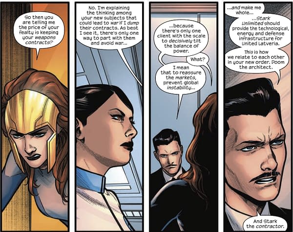 Doctor Doom And Tony Stark Being Cured Of The Woke Mind Virus (Spoilers)