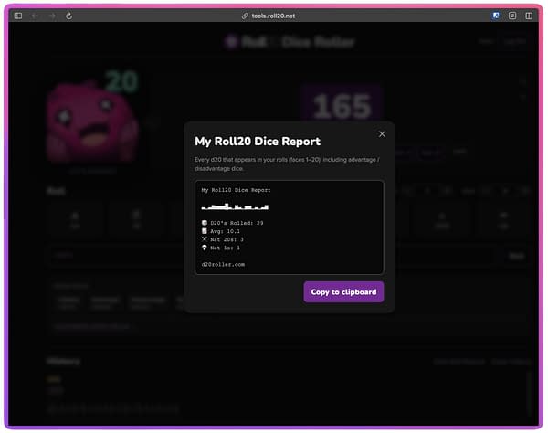 Roll20 Unleashes a New Free Quantum Dice Roller