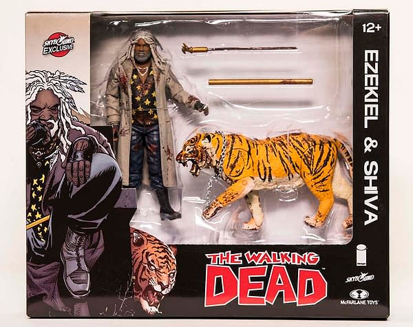 Walking Dead Ezekiel and Shiva Bloody two pack NYCC exclusive