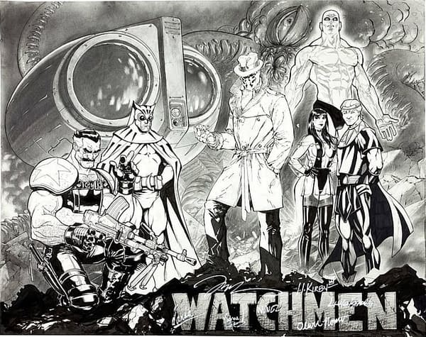 Jim Lee Draws Watchmen - And Then Lost It