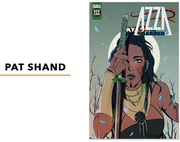 Pat Shand & Rio Burton's Azza The Barbed From Scout Comics
