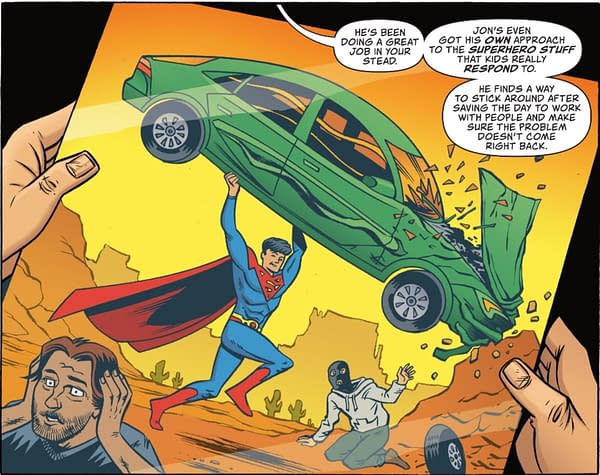 Superman Does Action Comics #1 Cover Twice Today