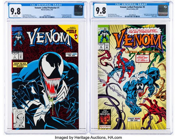 Venom And His Merry Band Of Symbiotes On Auction At Heritage