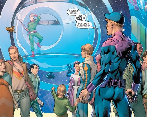Rose/Thorn is Now to Totally to Blame for Booster Gold in Legion Of Super-Heroes: MIllennium #2 (SPOILERS)