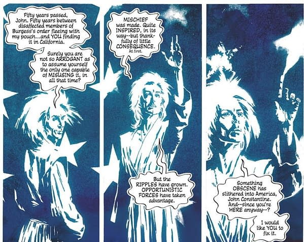 John Constantine, Rewriting Sandman, Hellblazer &#038; TS Eliot (Spoilers)