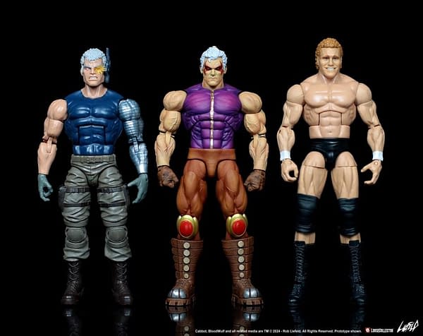 Rob Liefeld Action Figures For Bloodstrike And Bloodwulf For 2024